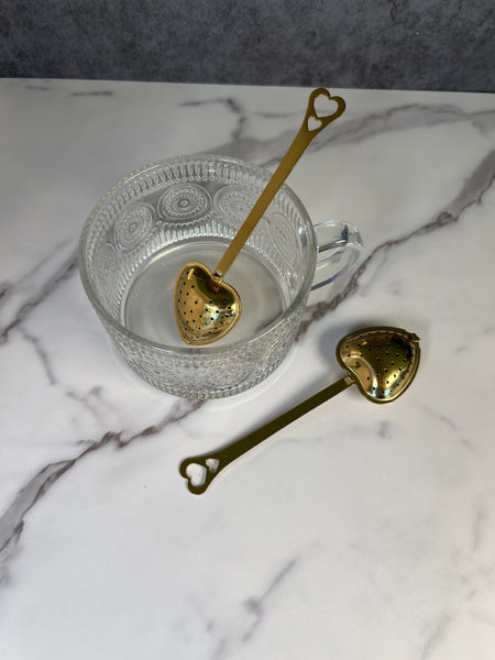 Heart shaped tea infuser