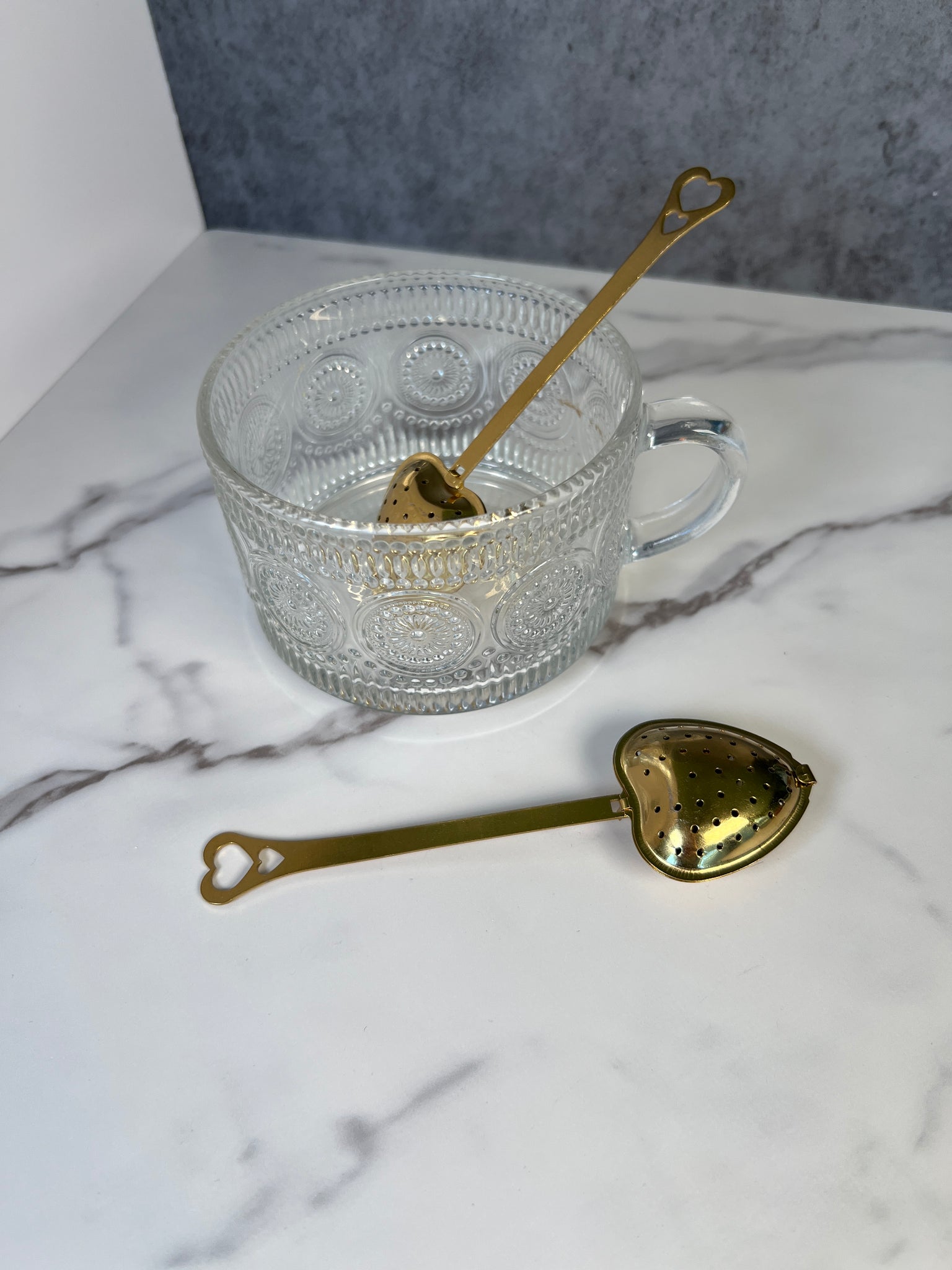 Heart shaped tea infuser